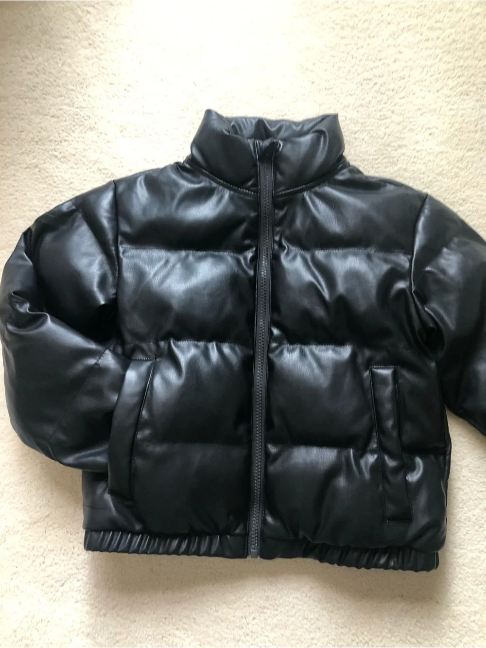 NEW Small ( 6/7) Kids Black Puffer Jacket - VERY Puffy. BOY GIRL . New no tags